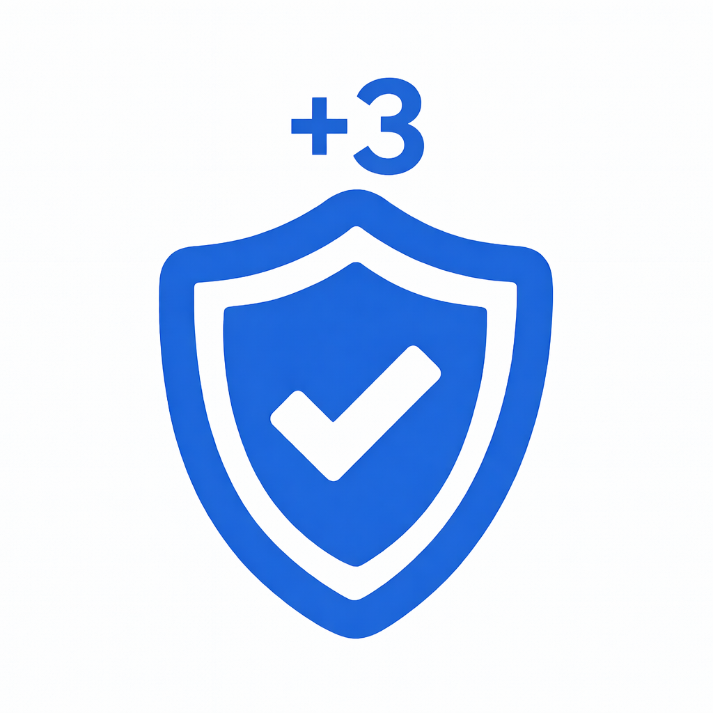 3 Years Extended Warranty